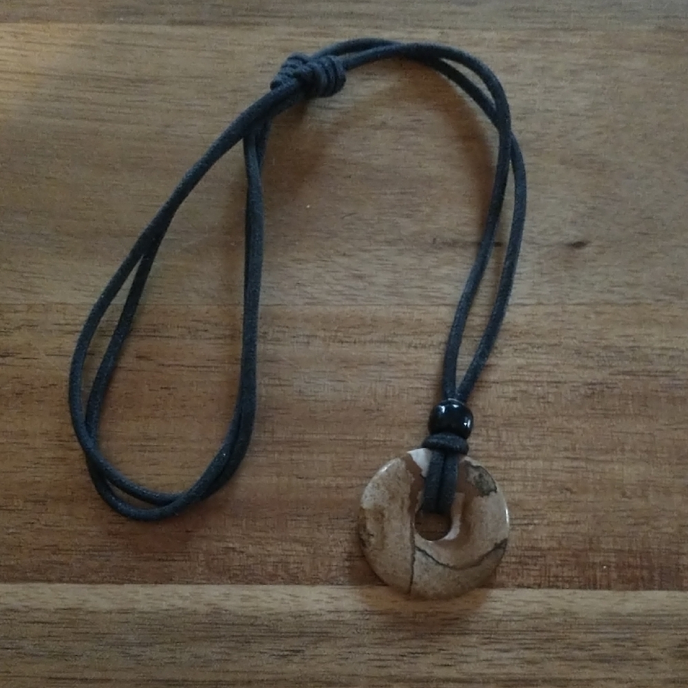 3/$10 Natural Stone Pendant Necklace